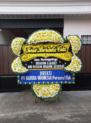 Papan Bunga Duka di Karangtejo