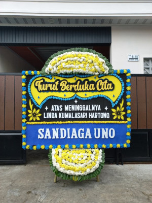 Papan Bunga Duka di Karangtejo