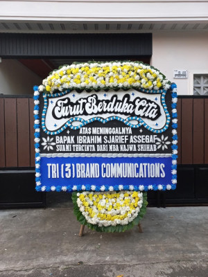 Papan Bunga Duka di Karangtejo